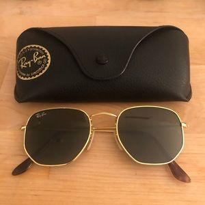 Authentic Rayban Round Hexagonal 3548